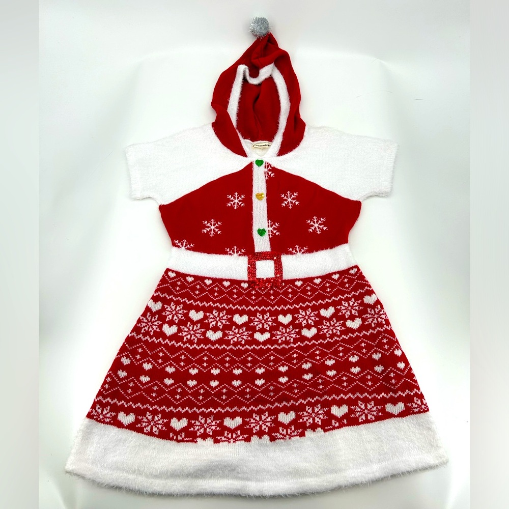 Margaux and Lexi Christmas Sweater Dress Size L 14